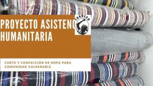 Proyecto de asistencia humanitaria para la donación de ropa para niños de la comunidad vulnerable de Bogotá
