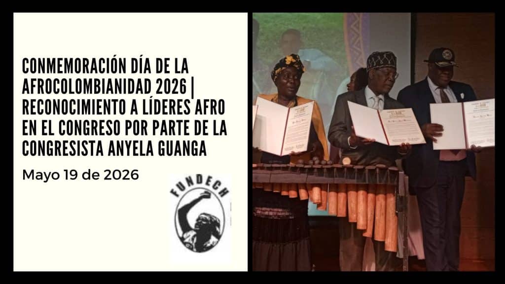 conmemoracion del día de la afrocolombianidad 2026 - FUNDECH - Anyela Guanga